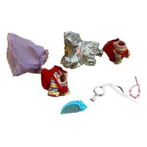 Vintage G1 1980's My Little Pony MLP Accessories Lot Clothes, Bridle Comb